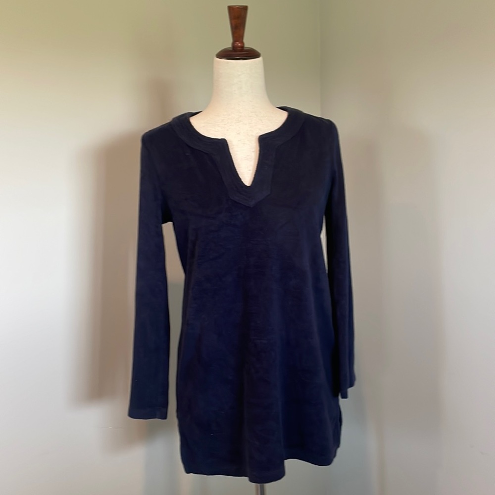Talbots extra small navy blue tunic